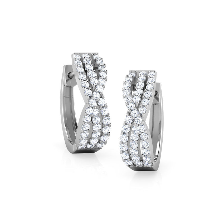 Lovise Aura Diamond Hoops