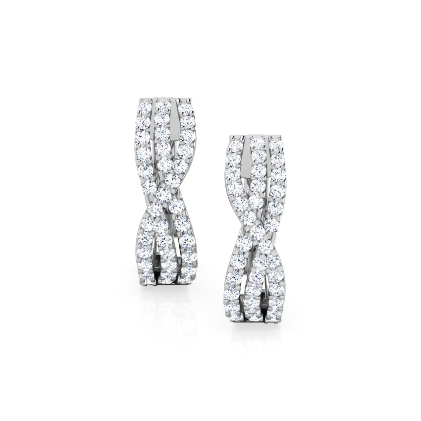 Lovise Aura Diamond Hoops