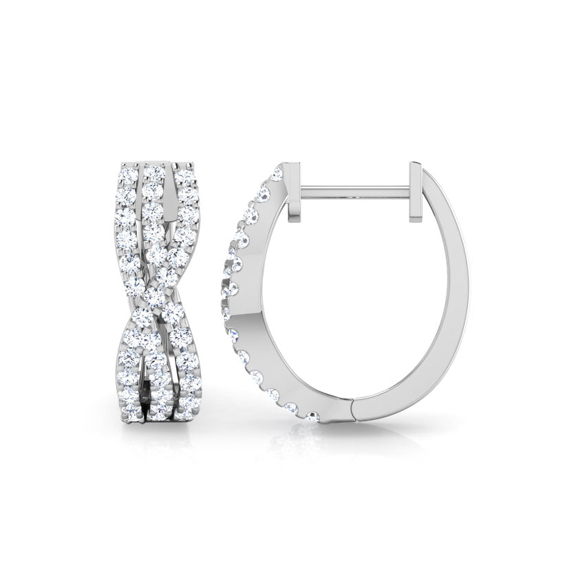 Lovise Aura Diamond Hoops