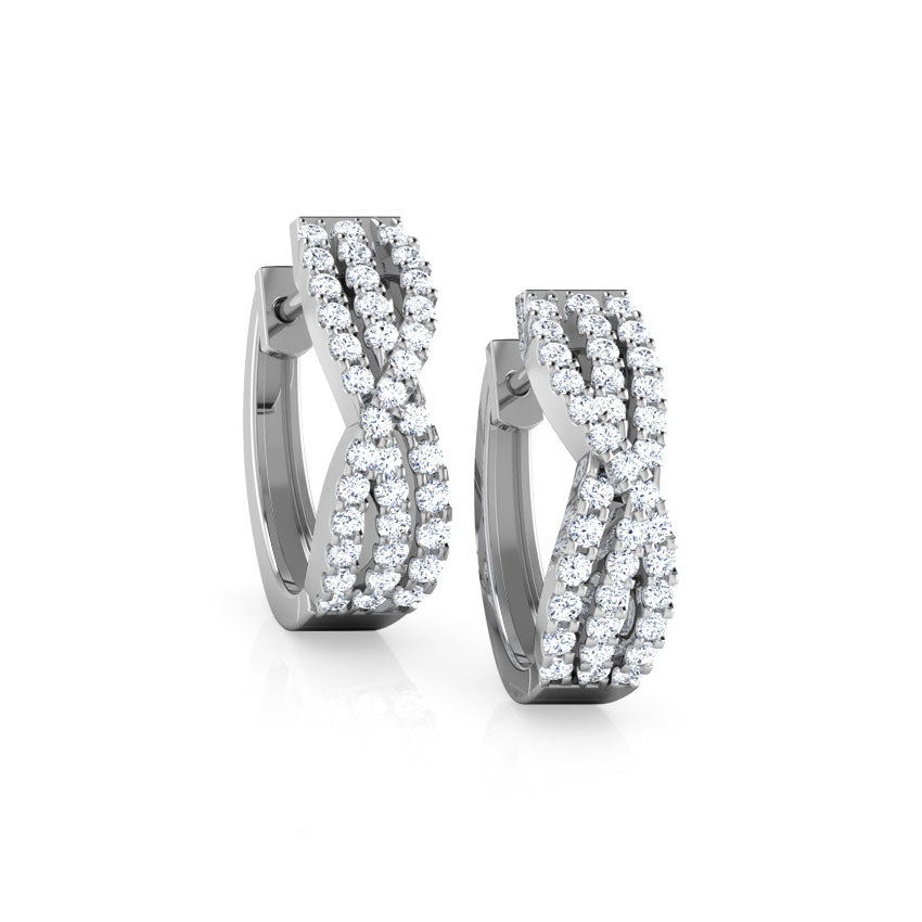 Lovise Aura Diamond Hoops