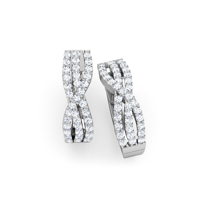 Lovise Aura Diamond Hoops