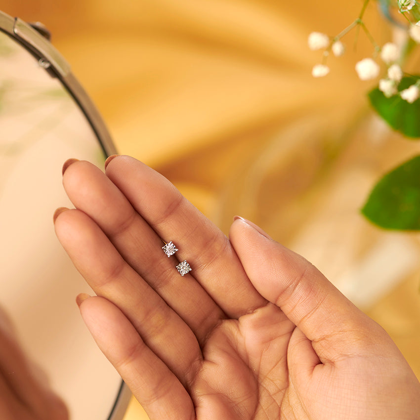 Emira Glow Diamond Studs