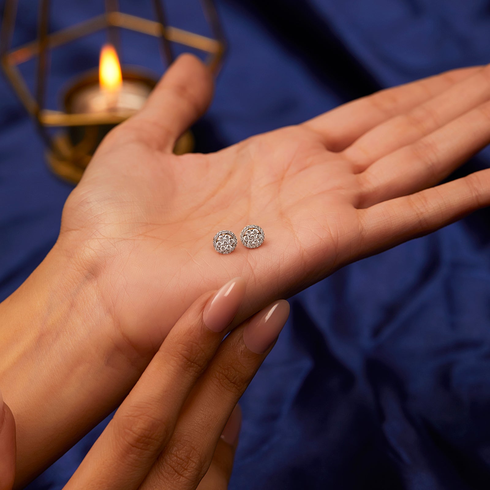 Carolyn Seven Spark Diamond Studs