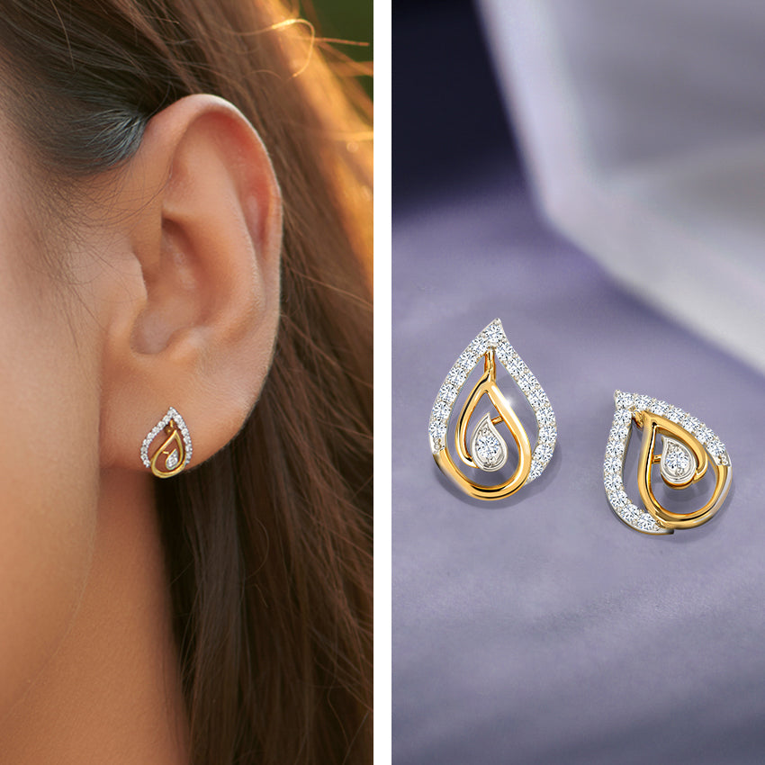 Trika Spark Diamond Studs