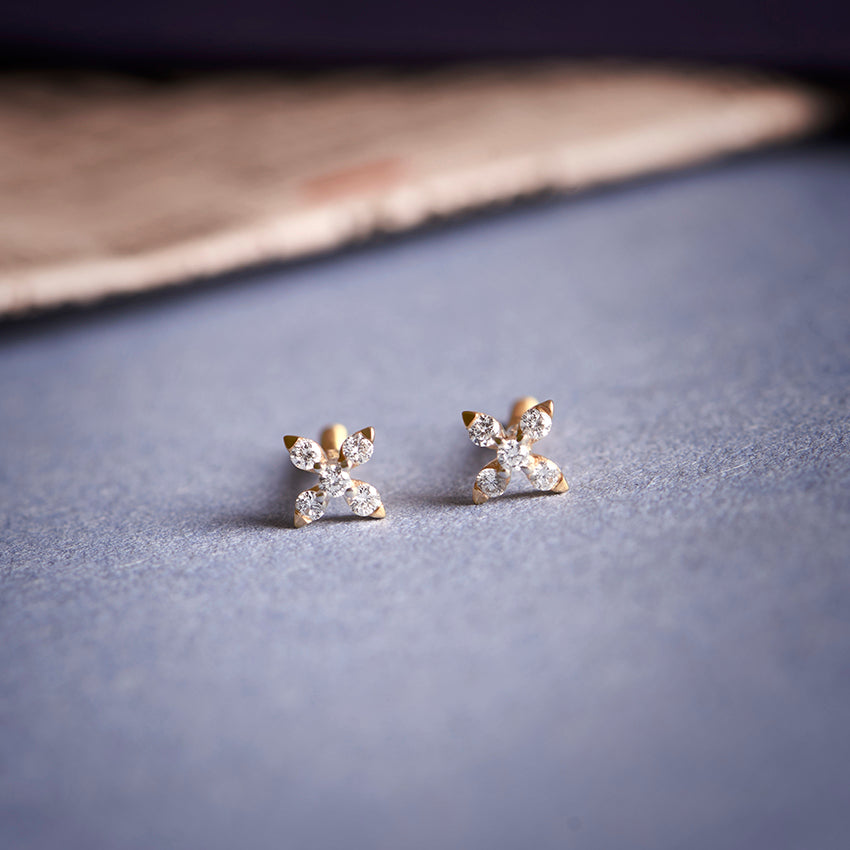 Northstar Glow Diamond Studs