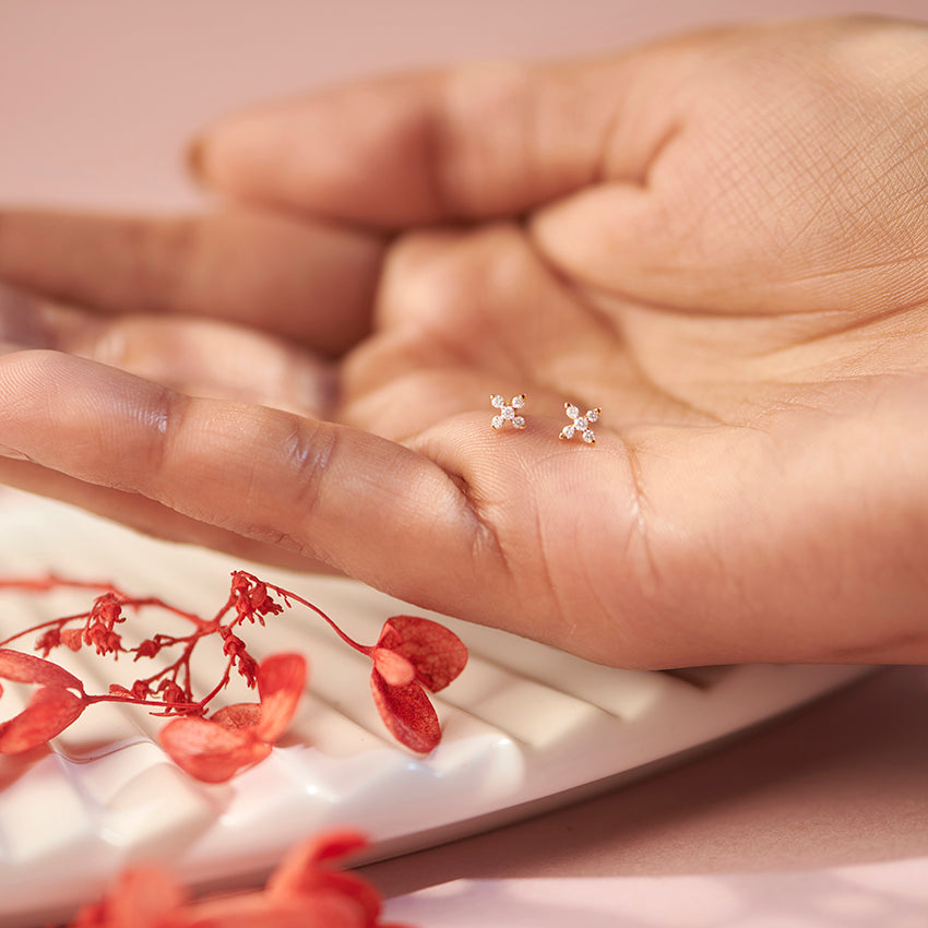 Northstar Glow Diamond Studs