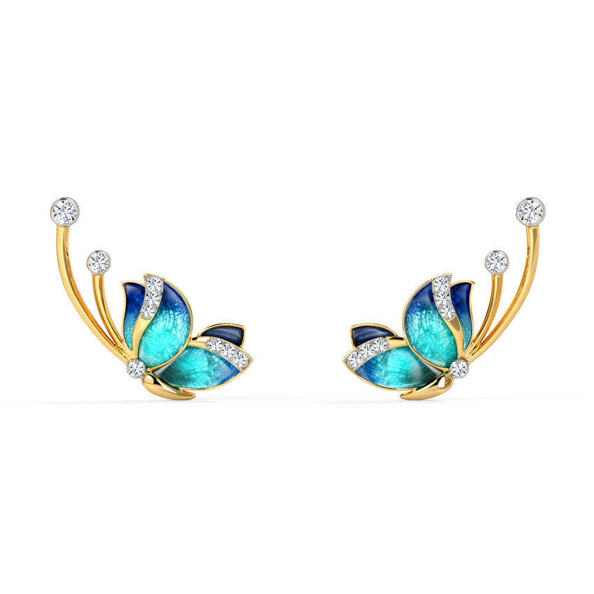 Aurelia Wing Diamond Cuffs