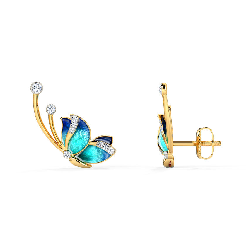 Aurelia Wing Diamond Cuffs