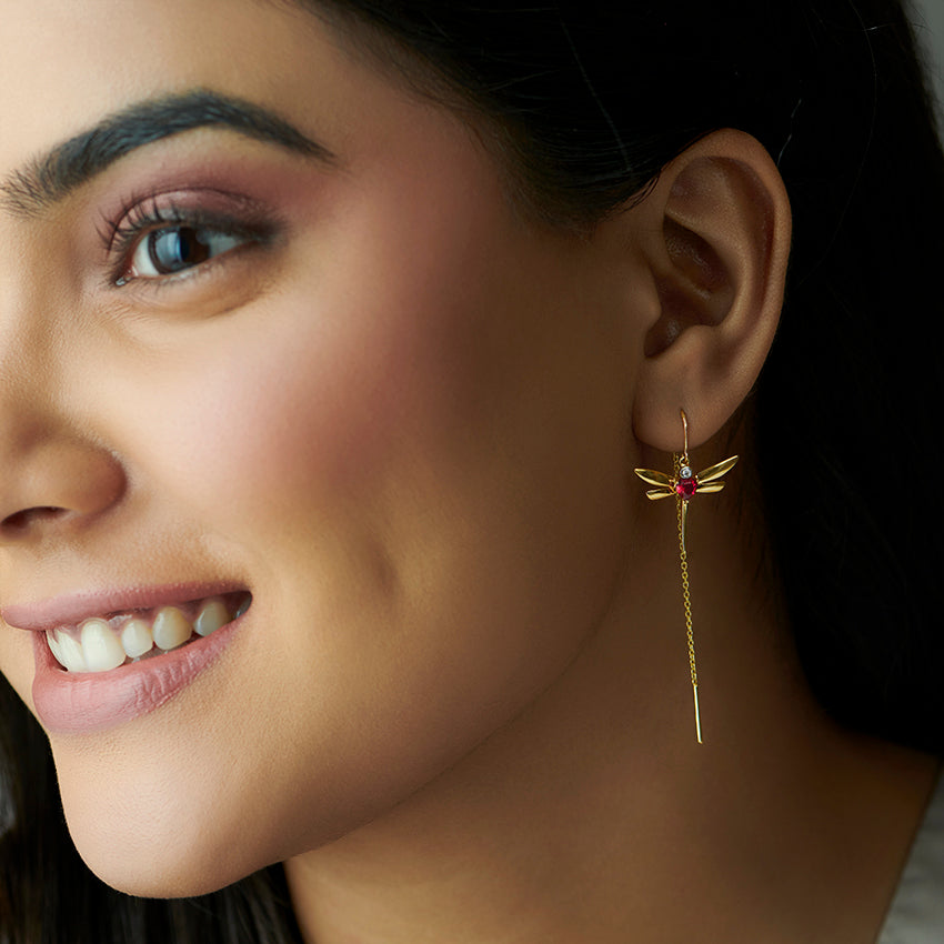 Dravya Gemtrail Earrings