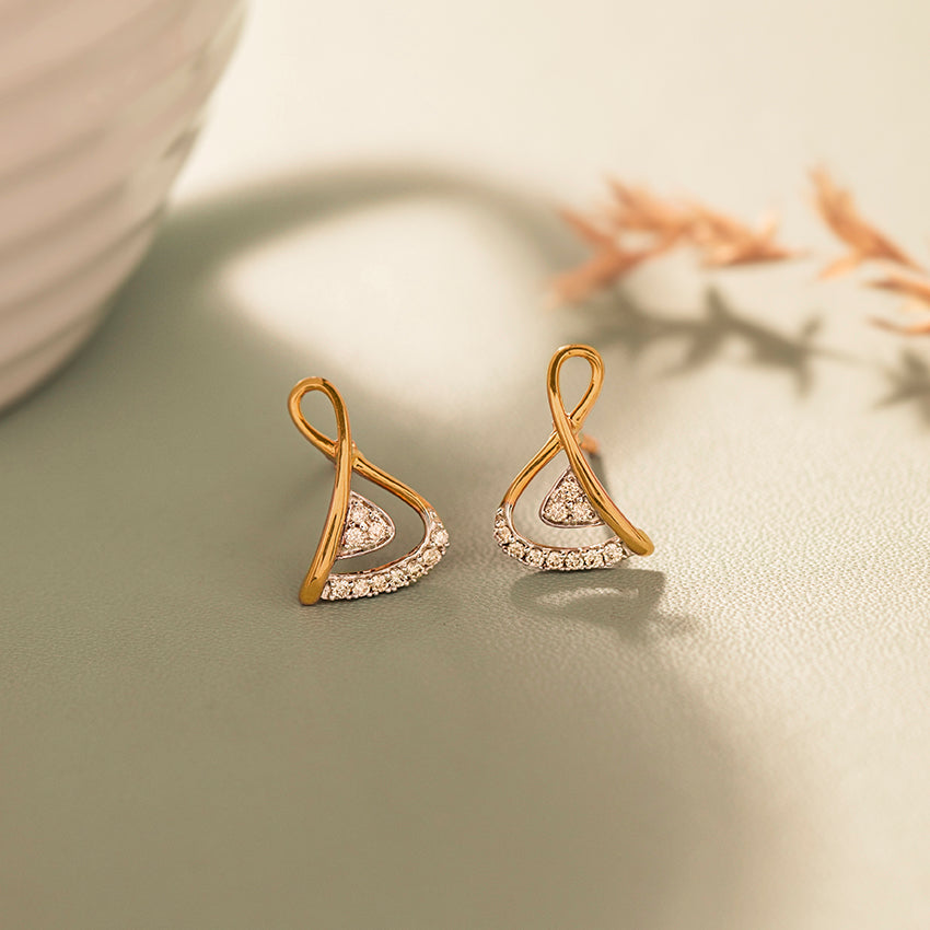 Knotique Diamond Studs