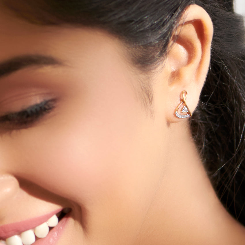 Knotique Diamond Studs