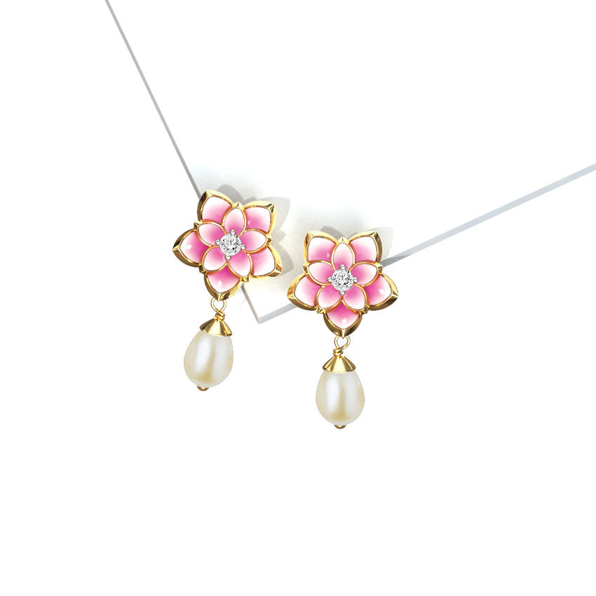 Lotura Pearl Drop Earrings