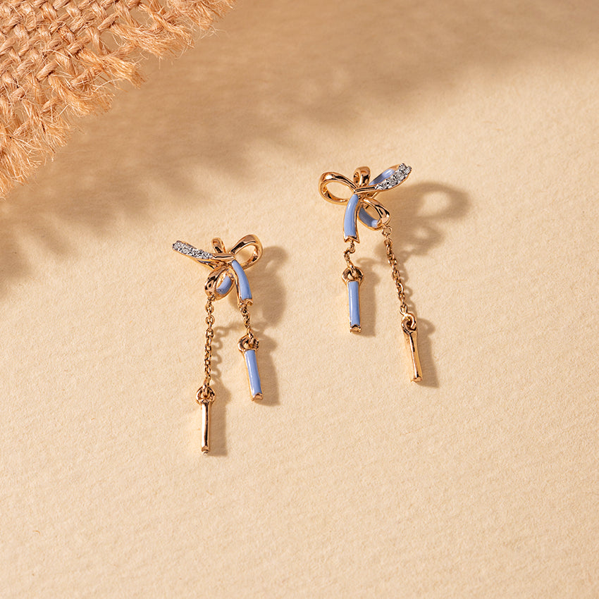 Dazzelle Tassel Diamond Drops