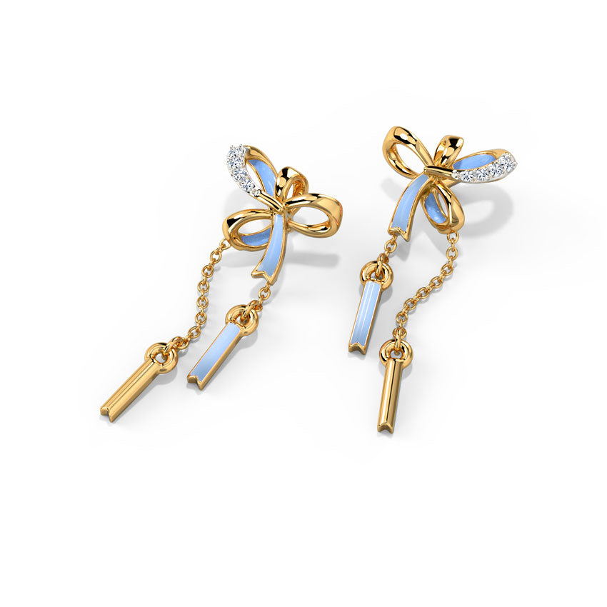 Dazzelle Tassel Diamond Drops