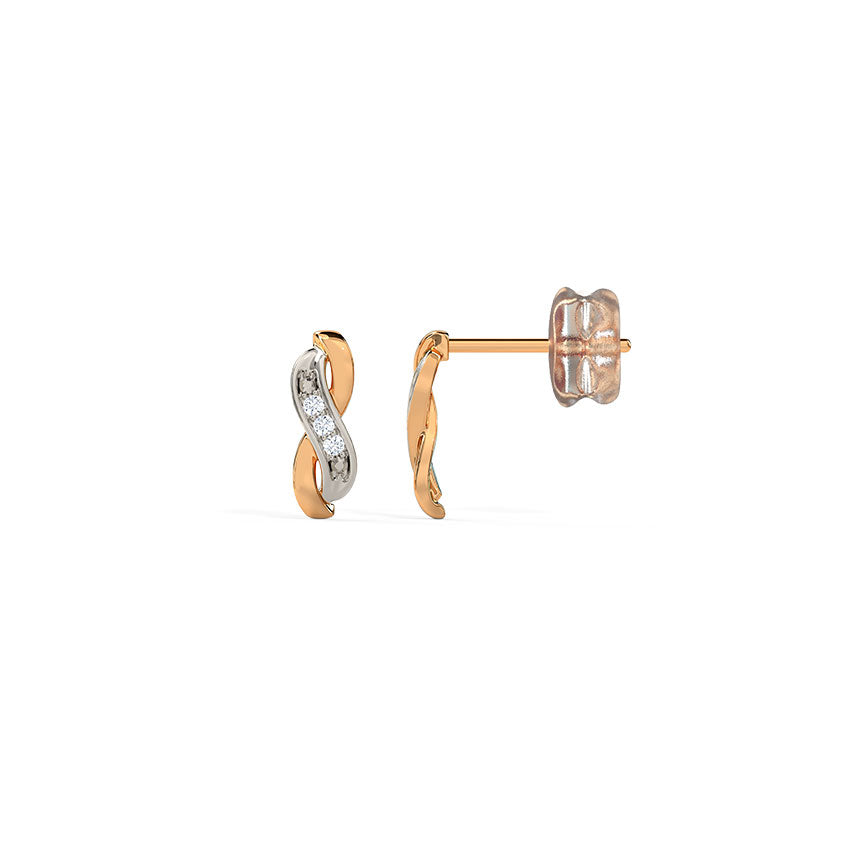 Everdazzle Infinity Diamond Studs