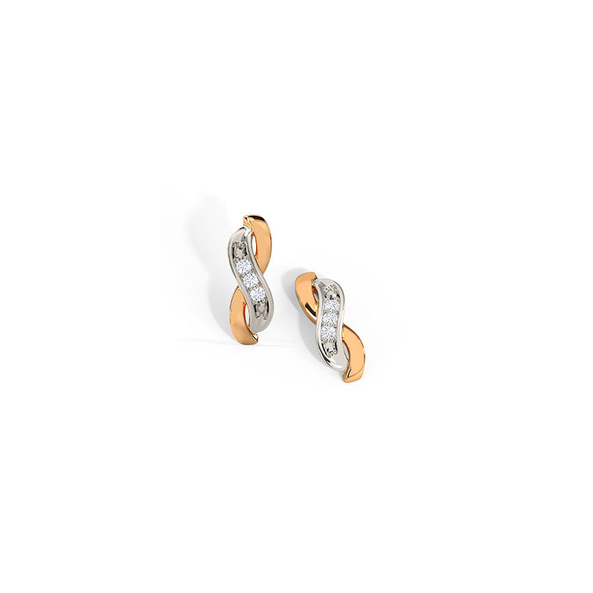 Everdazzle Infinity Diamond Studs