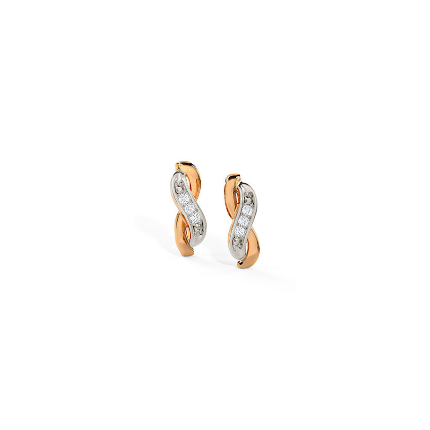 Everdazzle Infinity Diamond Studs