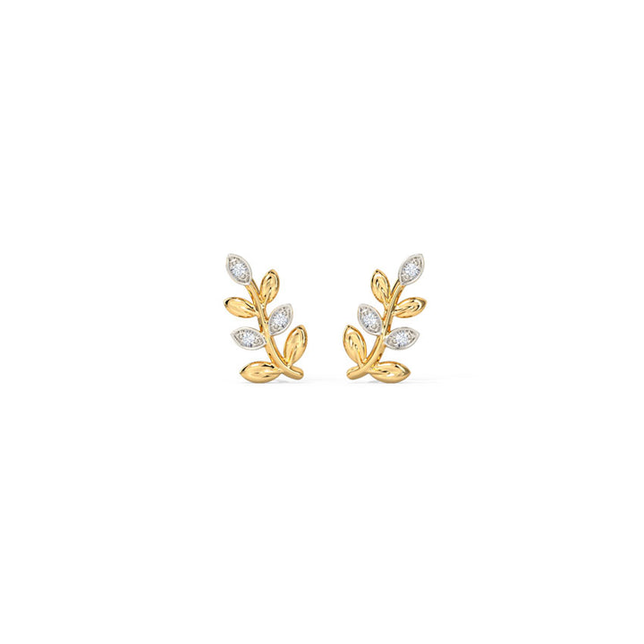 Elowen Leaf Diamond Cuffs