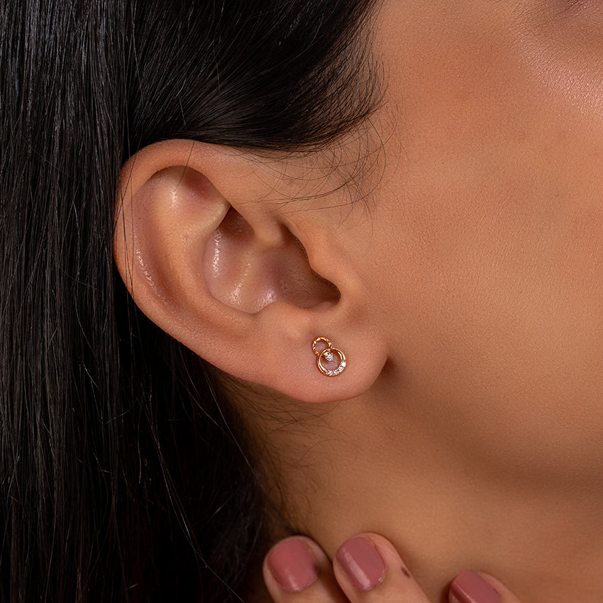 Seren Embrace Diamond Studs