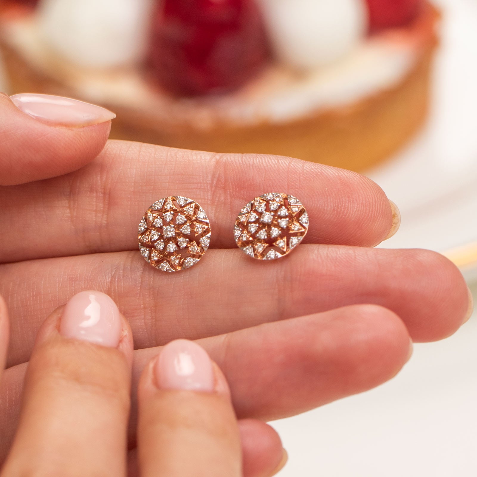Maia Luxe Diamond Studs