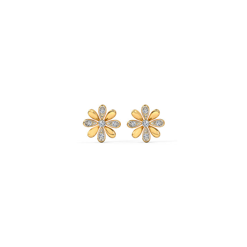 Flora Flick Diamond Studs