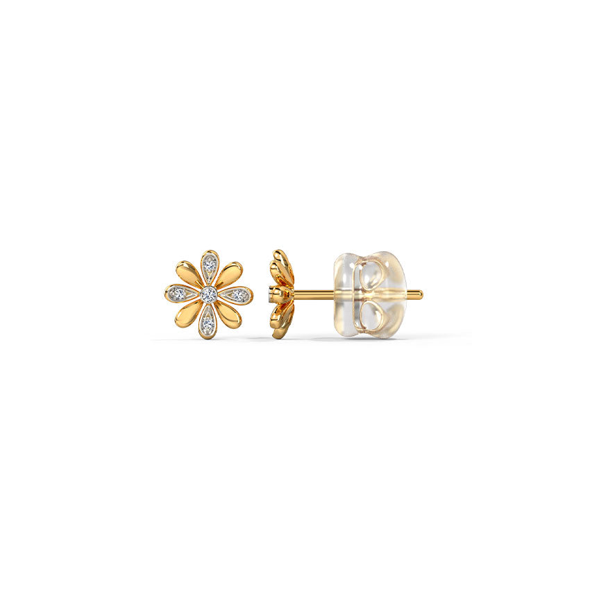 Flora Flick Diamond Studs