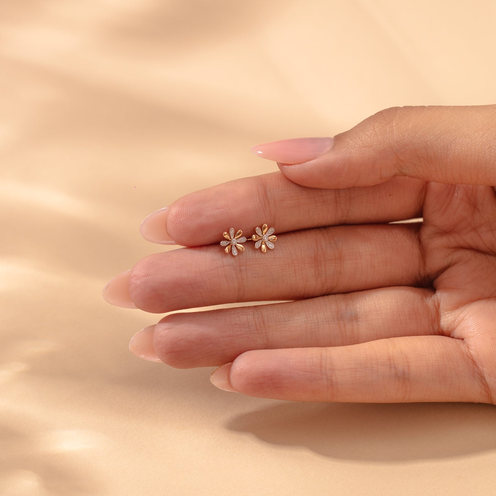 Flora Flick Diamond Studs