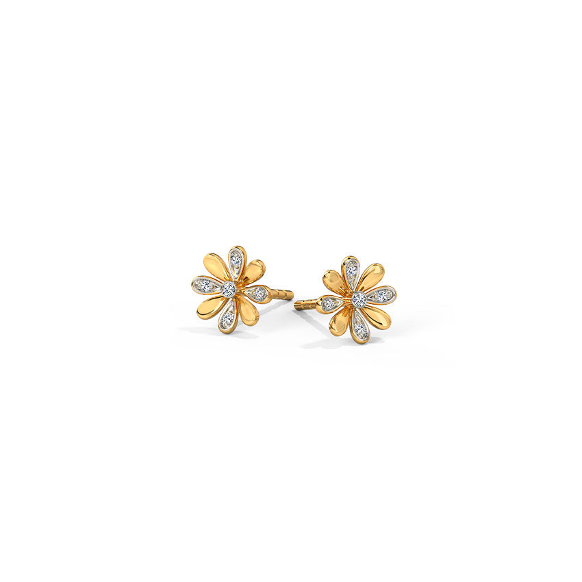 Flora Flick Diamond Studs