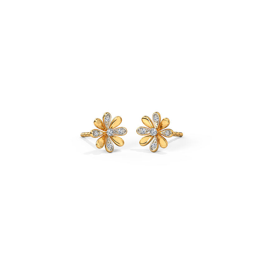 Flora Flick Diamond Studs