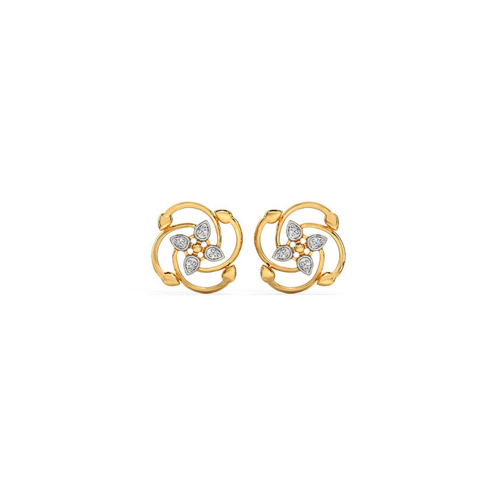 Florence Bloom Diamond Studs