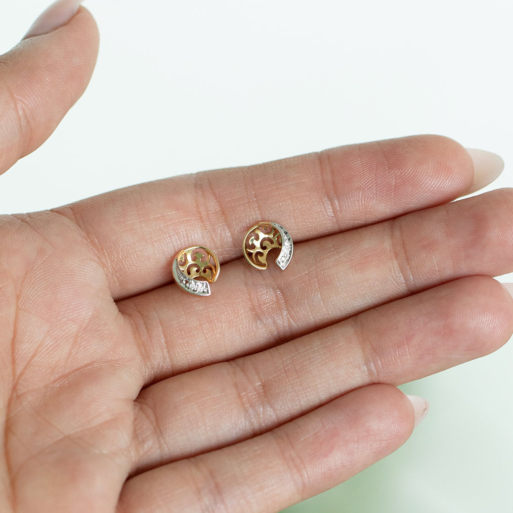 Florenza Burst Diamond Studs