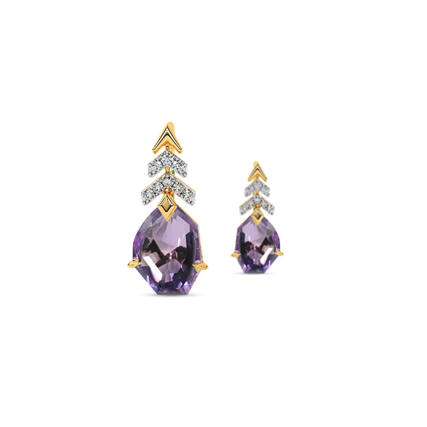 Vitura Triumph Gemstone Earrings