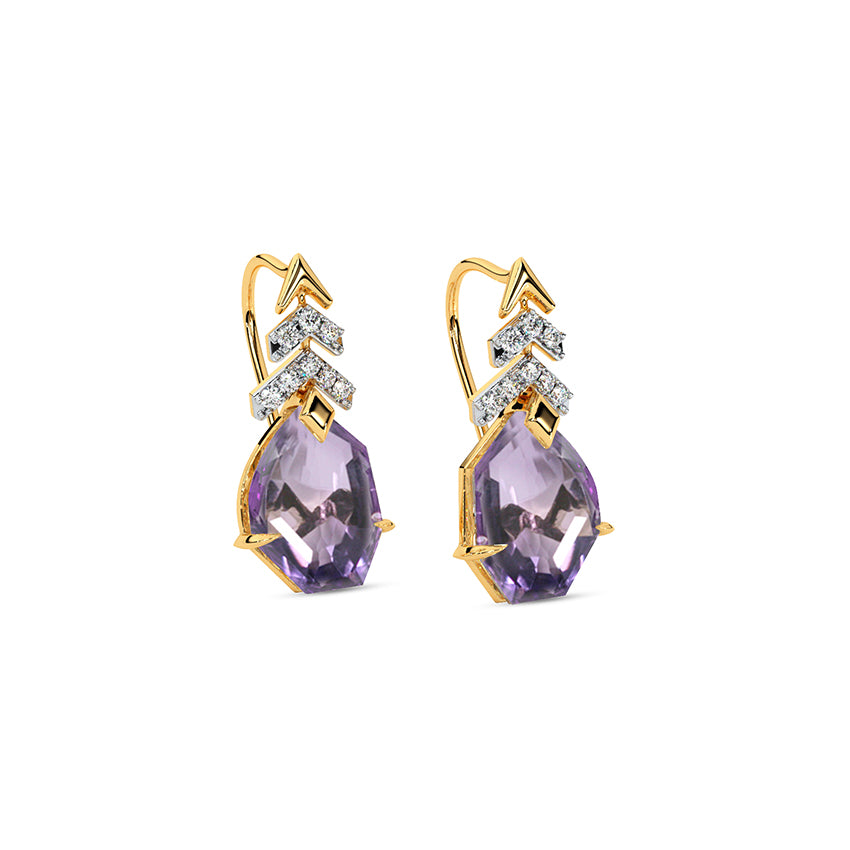 Vitura Triumph Gemstone Earrings