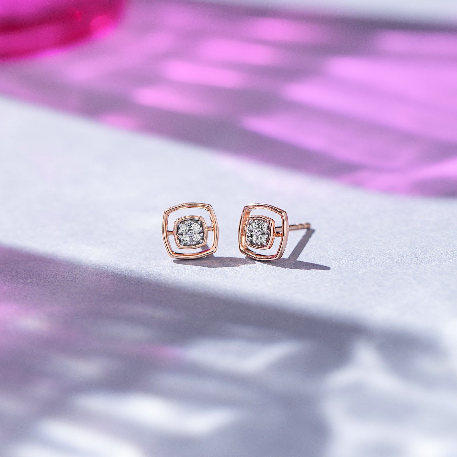 TwinGlow Diamond Studs