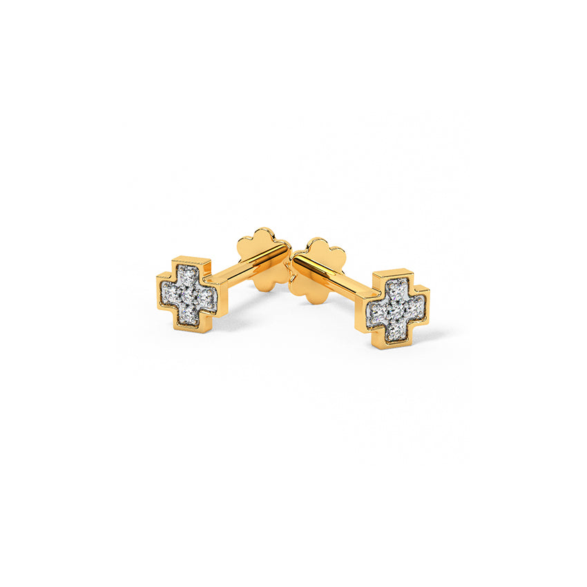 Jeweluxe Multi-Diamond Studs