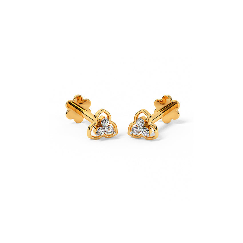 CelestMesh Diamond Studs