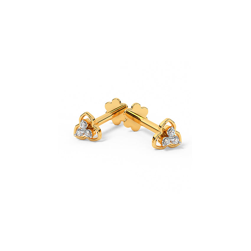 CelestMesh Diamond Studs