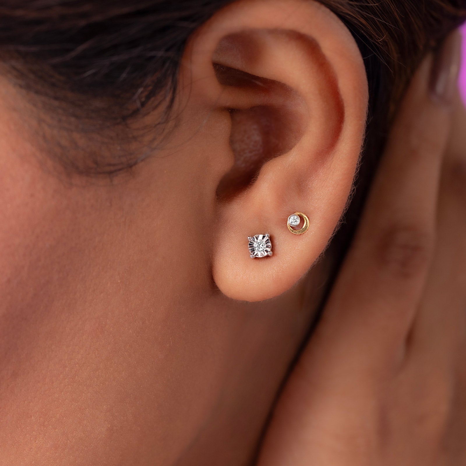 RadiantStack Diamond Studs