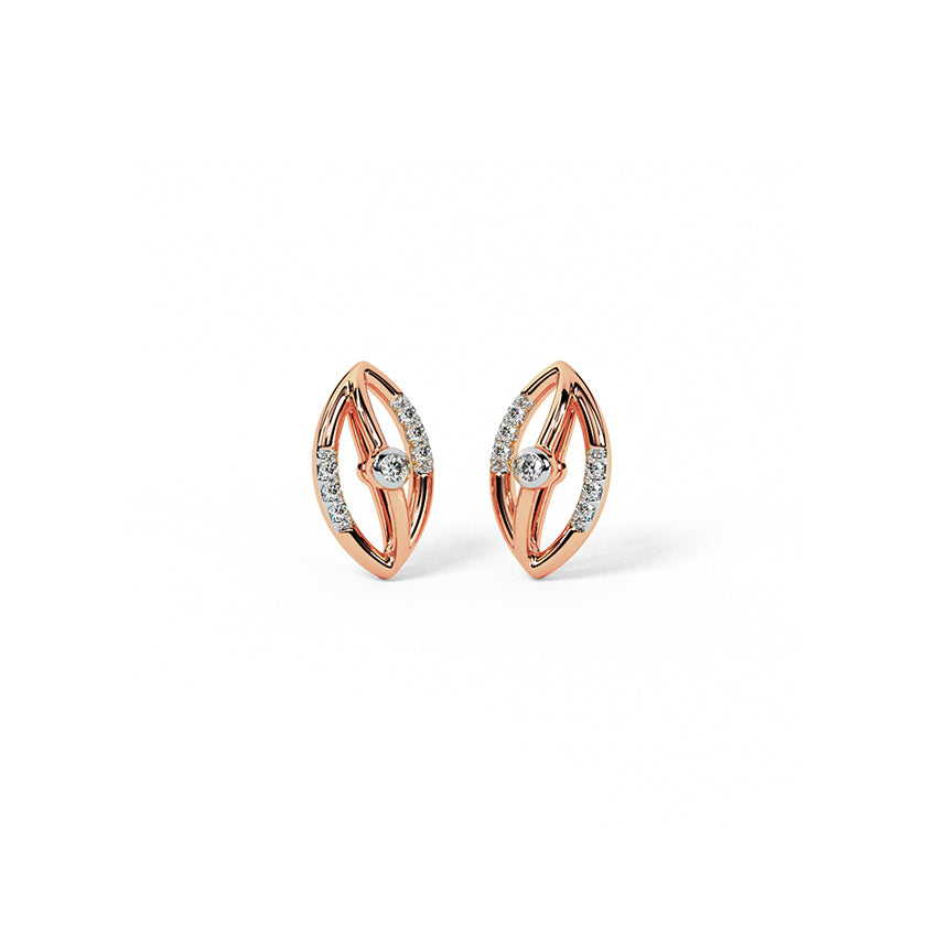 Astriva Swirl Diamond Studs