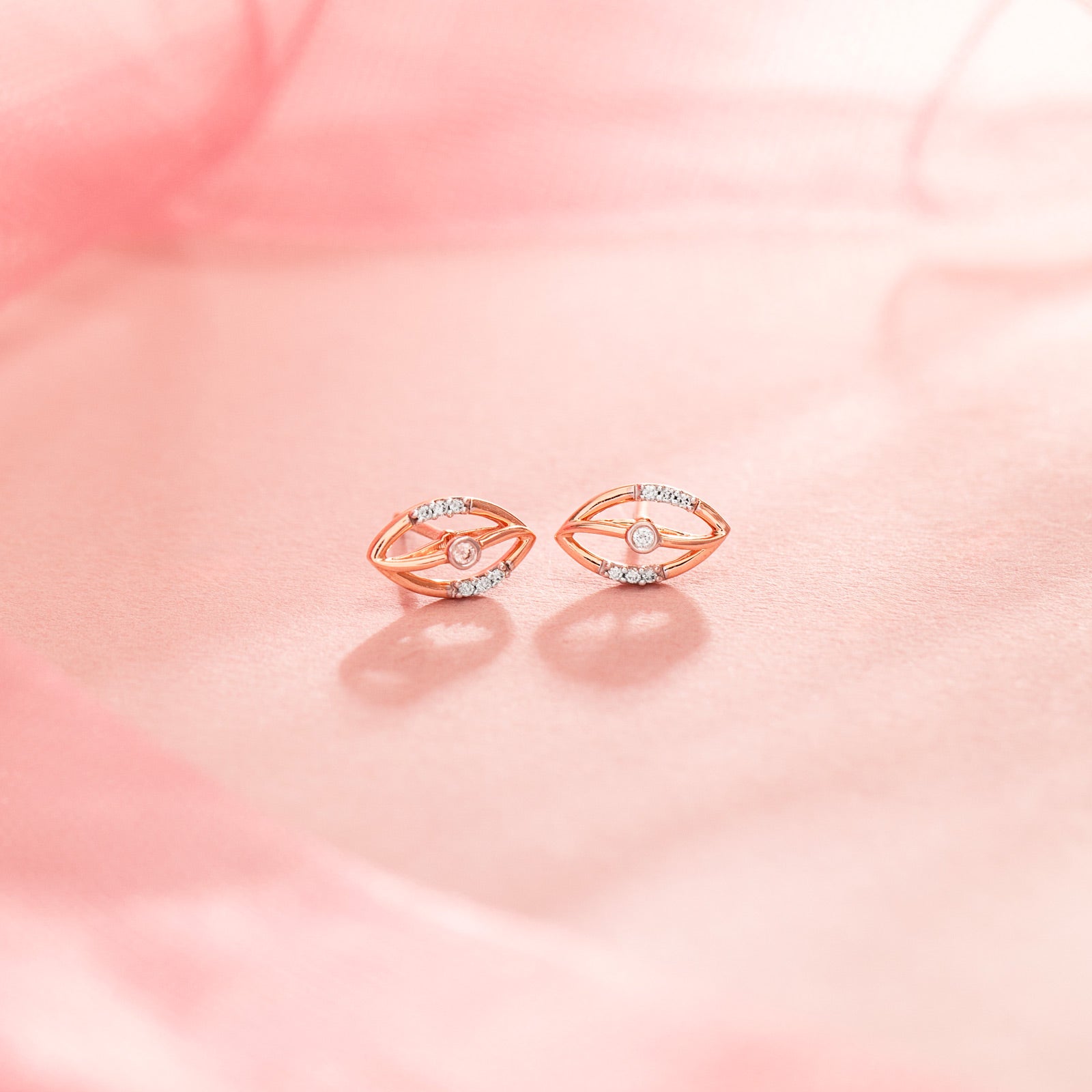 Astriva Swirl Diamond Studs