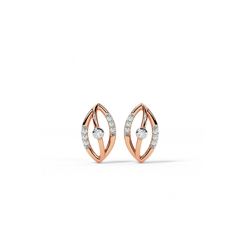 Astriva Swirl Diamond Studs