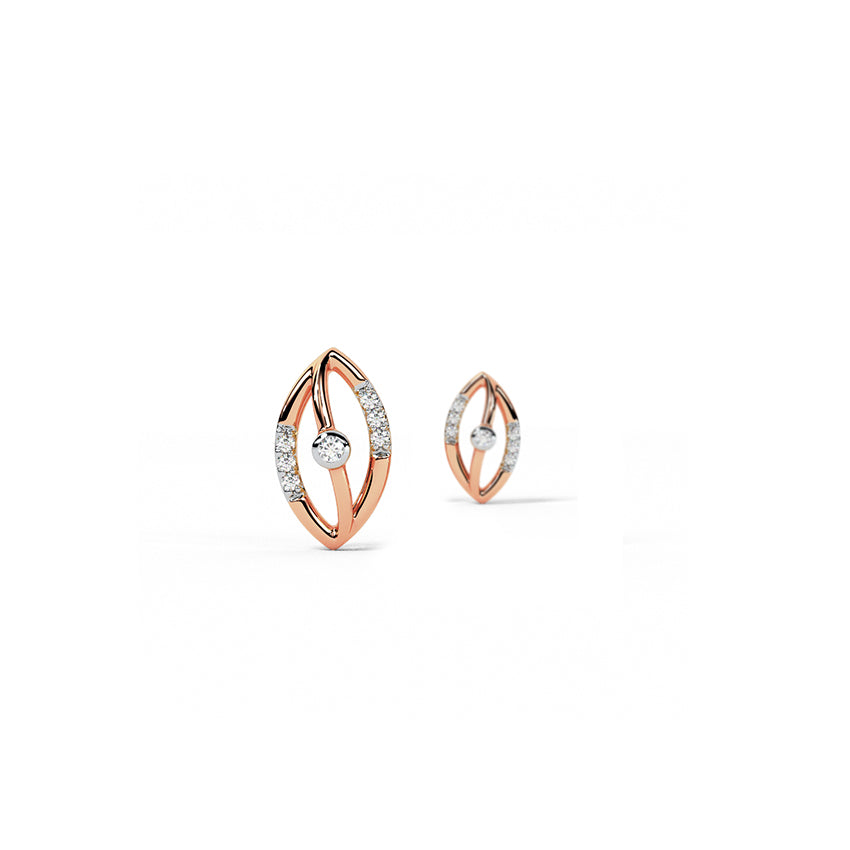 Astriva Swirl Diamond Studs