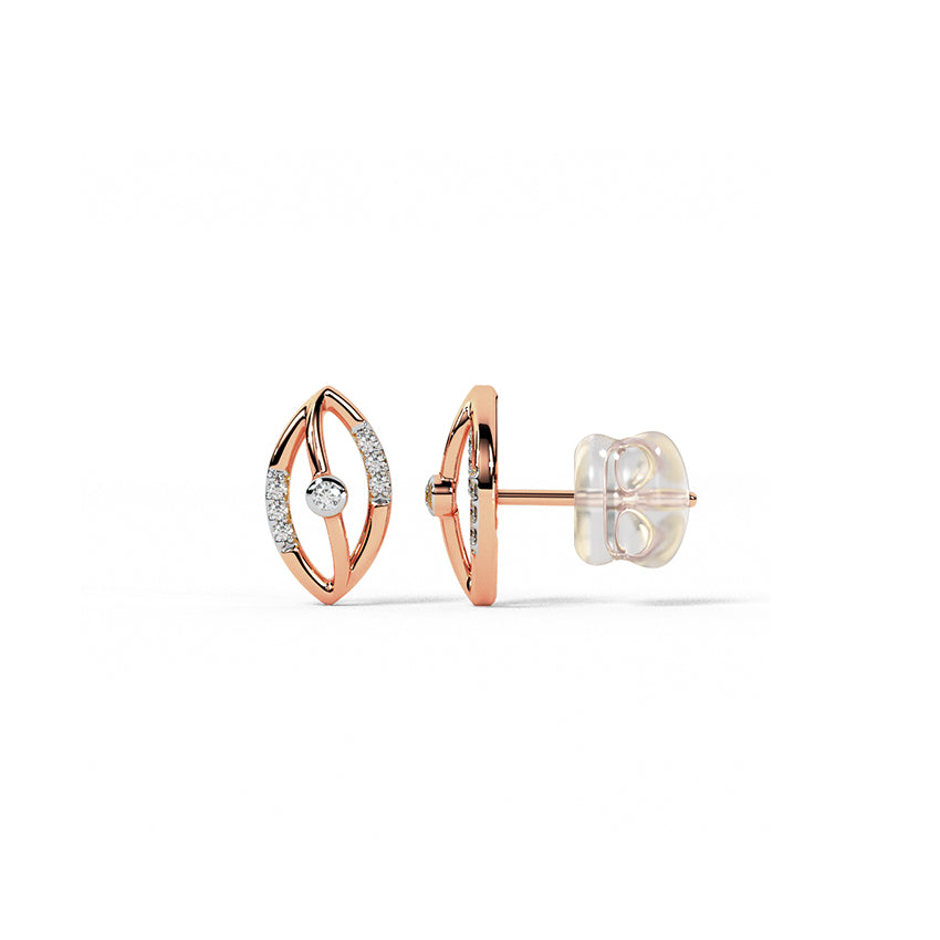 Astriva Swirl Diamond Studs