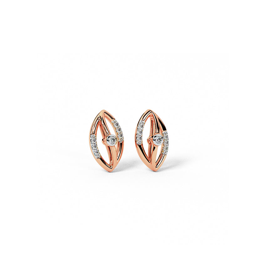 Astriva Swirl Diamond Studs