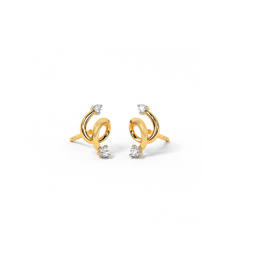 Twiselle Diamond Studs