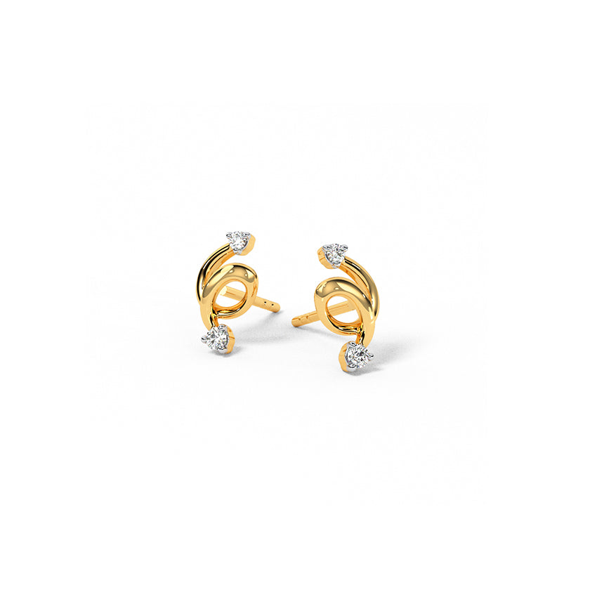 Twiselle Diamond Studs