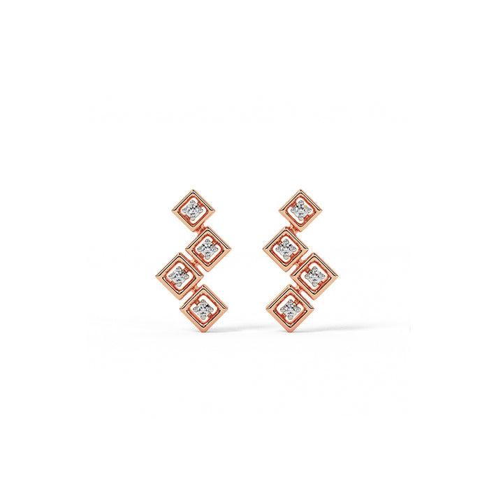 PrismGlow Diamond Studs