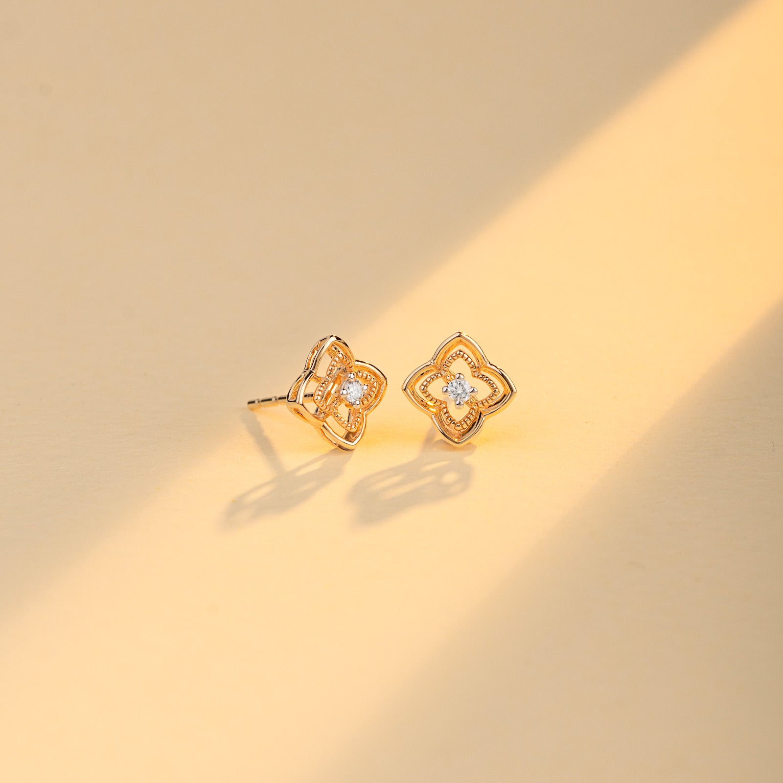 Verdelle Petite Diamond Studs