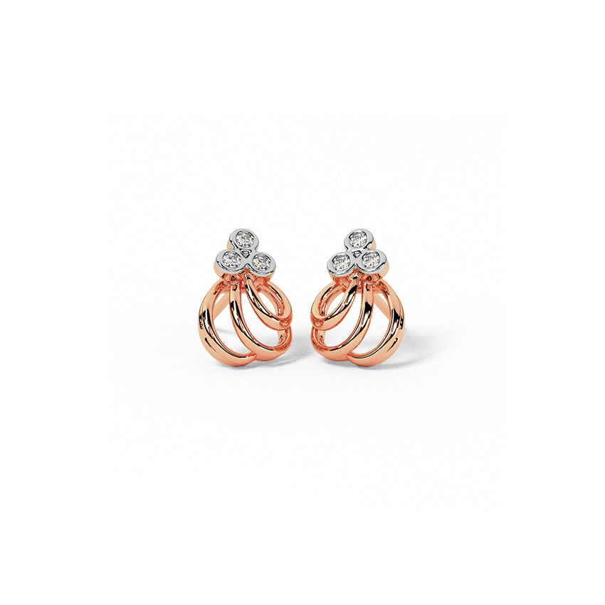 Posia Bloom Diamond Studs