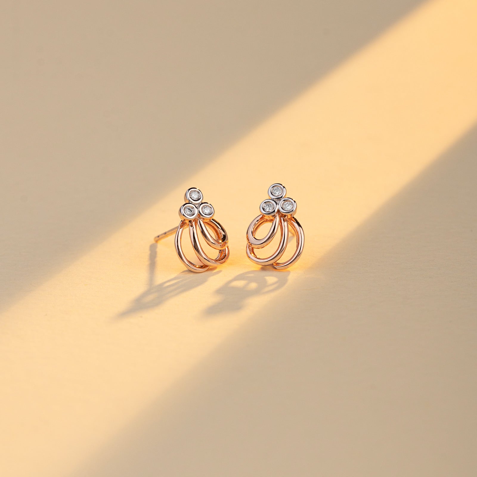 Posia Bloom Diamond Studs